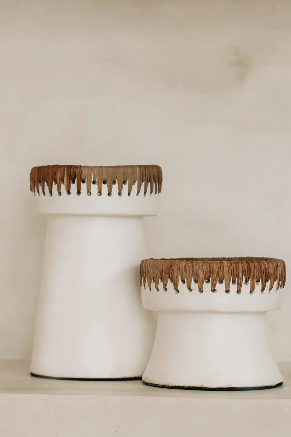 Pretty kandelaar natural white - Interior pieces