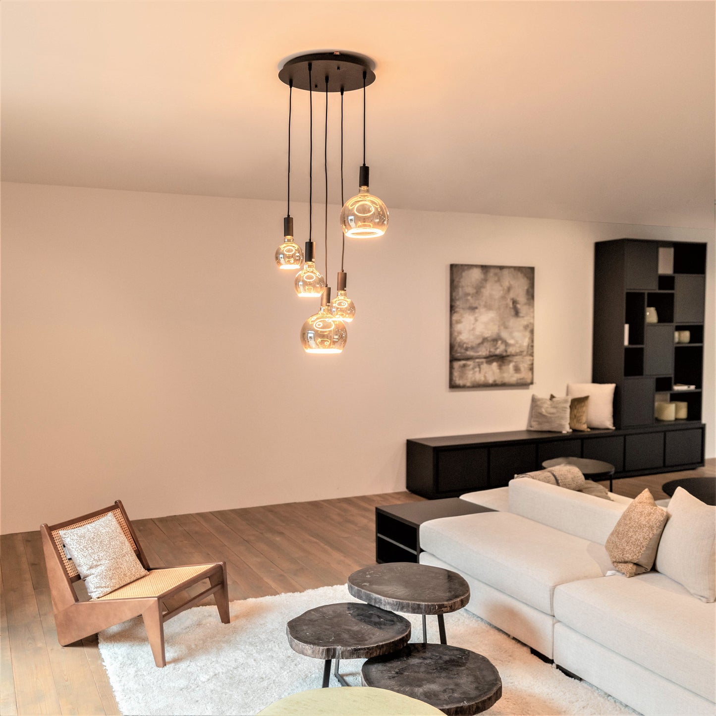 Hanglamp Sapa 5 - incl. Floating Globes Atmooz