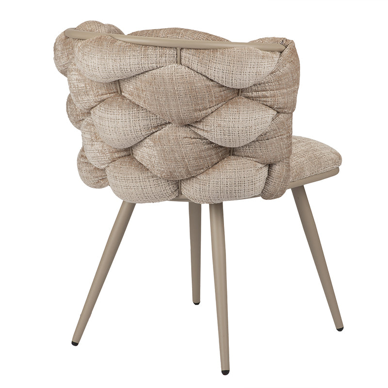 Rock Chair Chenille Cream Pole to Pole