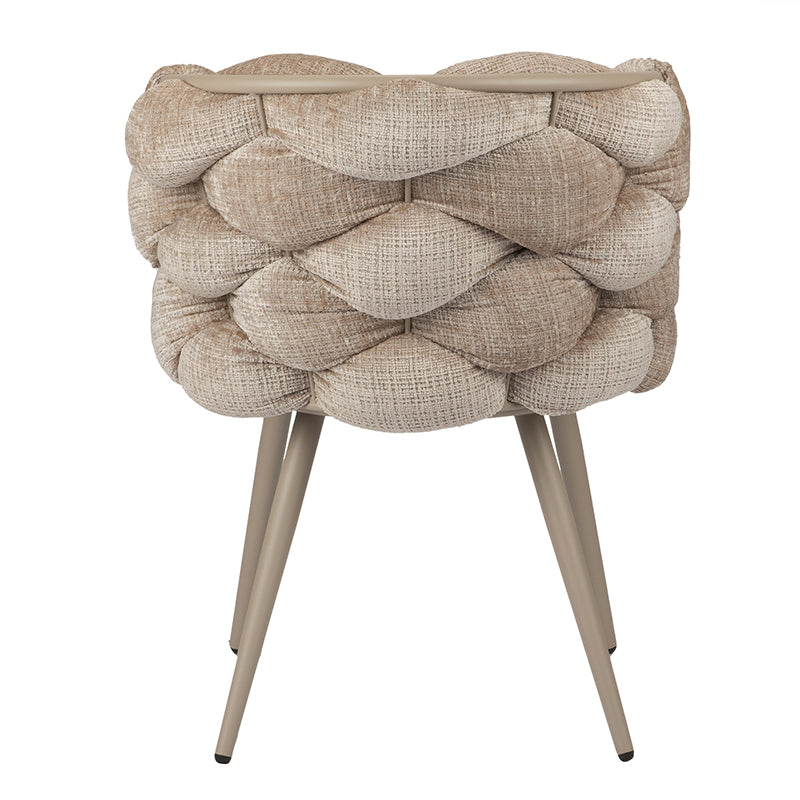 Rock Chair Chenille Cream Pole to Pole