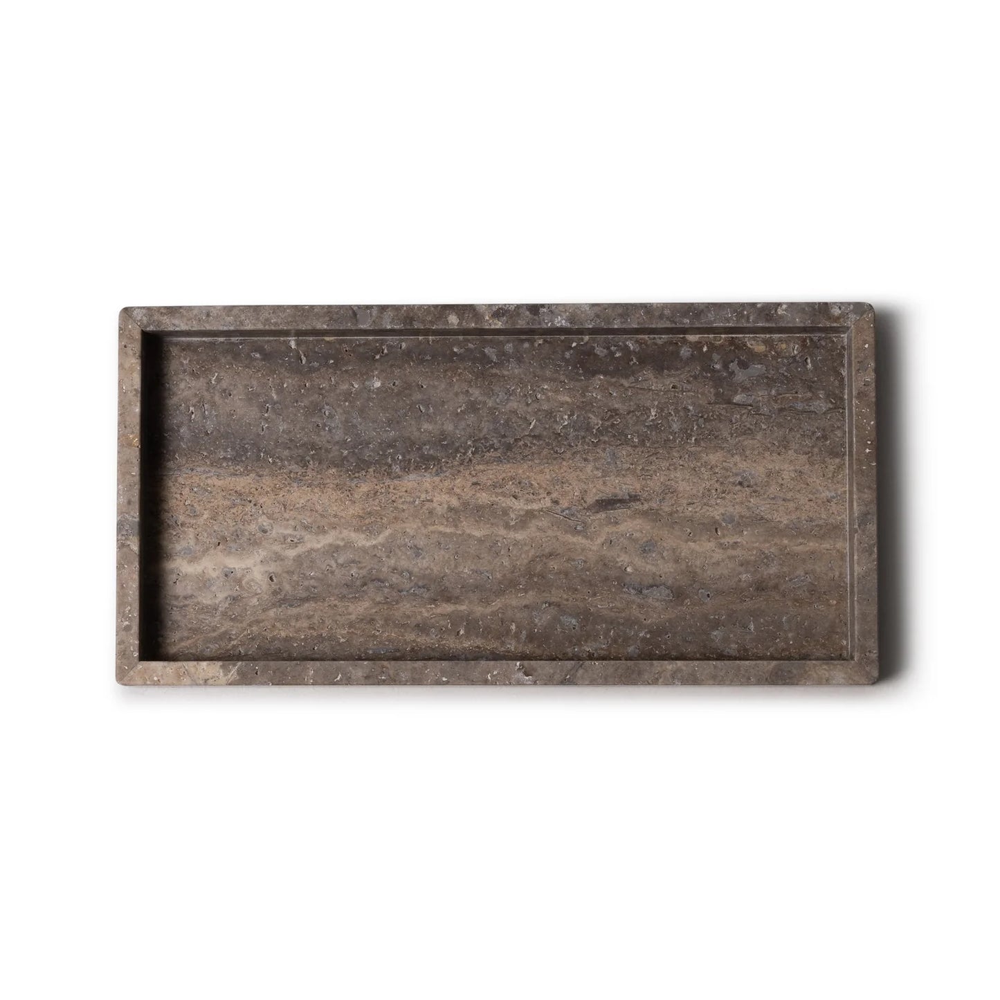 Titanium travertine tray - Interior pieces