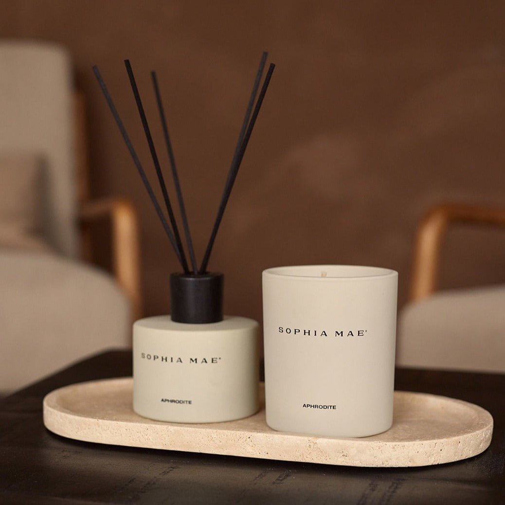 Marmer dienblad tray ovaal - Interior pieces