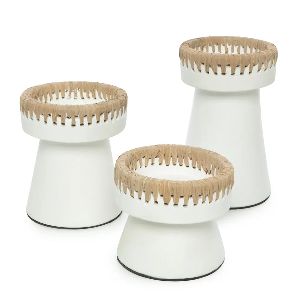 Pretty kandelaar natural white - Interior pieces