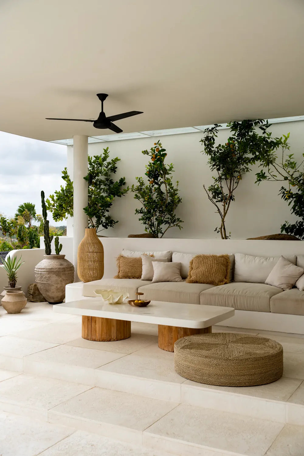 Huge Poef - Naturel - Interior pieces