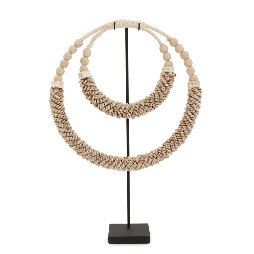 Dubbele Halsketting met Schelpen - Interior pieces