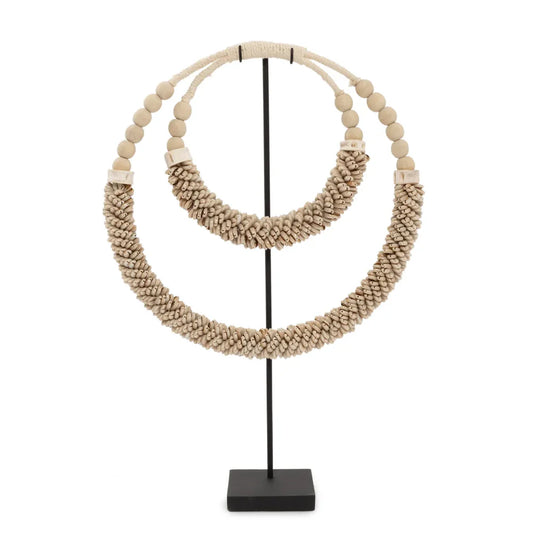 Dubbele Halsketting met Schelpen - Interior pieces