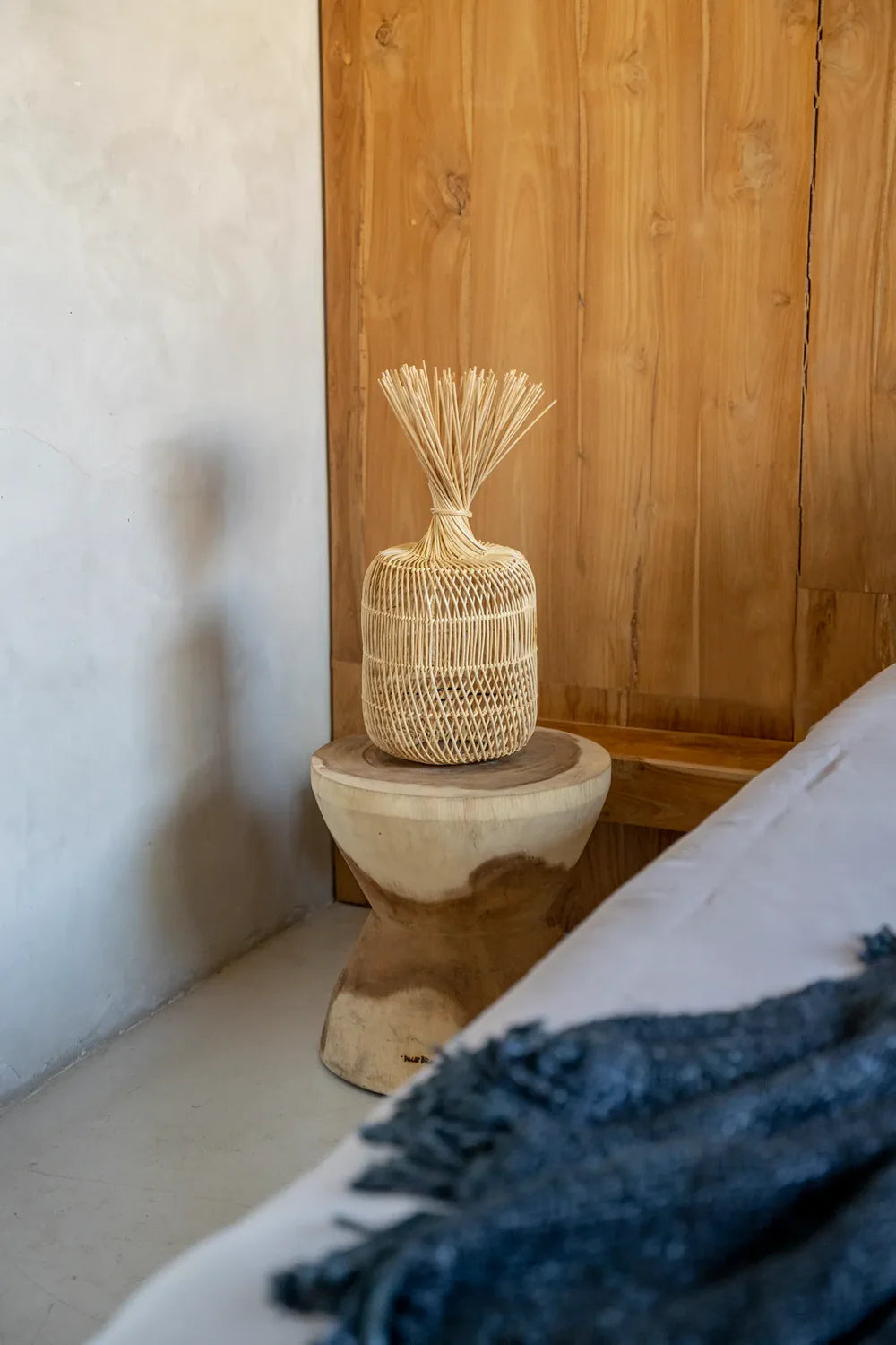 Dumpling Floor Lamp Natural - Interior pieces