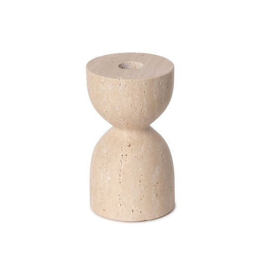 Travertine design kaarshouder - Interior pieces
