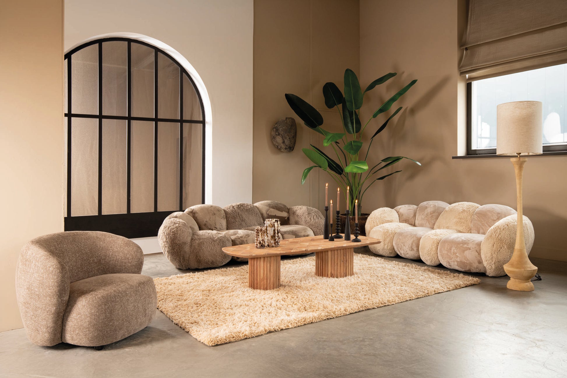 Curvae sofa Lush Beige - Interior pieces
