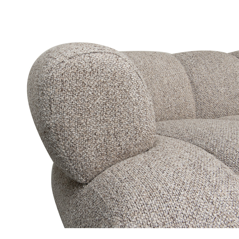 Dune Couch Sand Bouclé 2,5 zits - Interior pieces