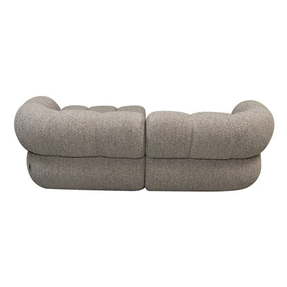 Dune Couch Sand Bouclé 2,5 zits lounge rechts - Interior pieces
