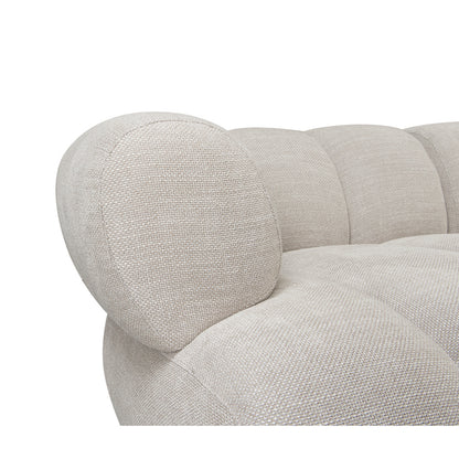 Dune Couch Beige 2,5 zits lounge rechts - Interior pieces