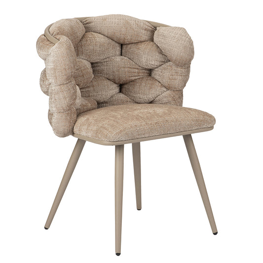 Rock Chair Chenille Cream Pole to Pole