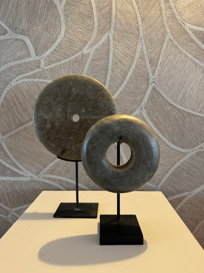 Mura donut marmer bruin/grijs - Interior pieces