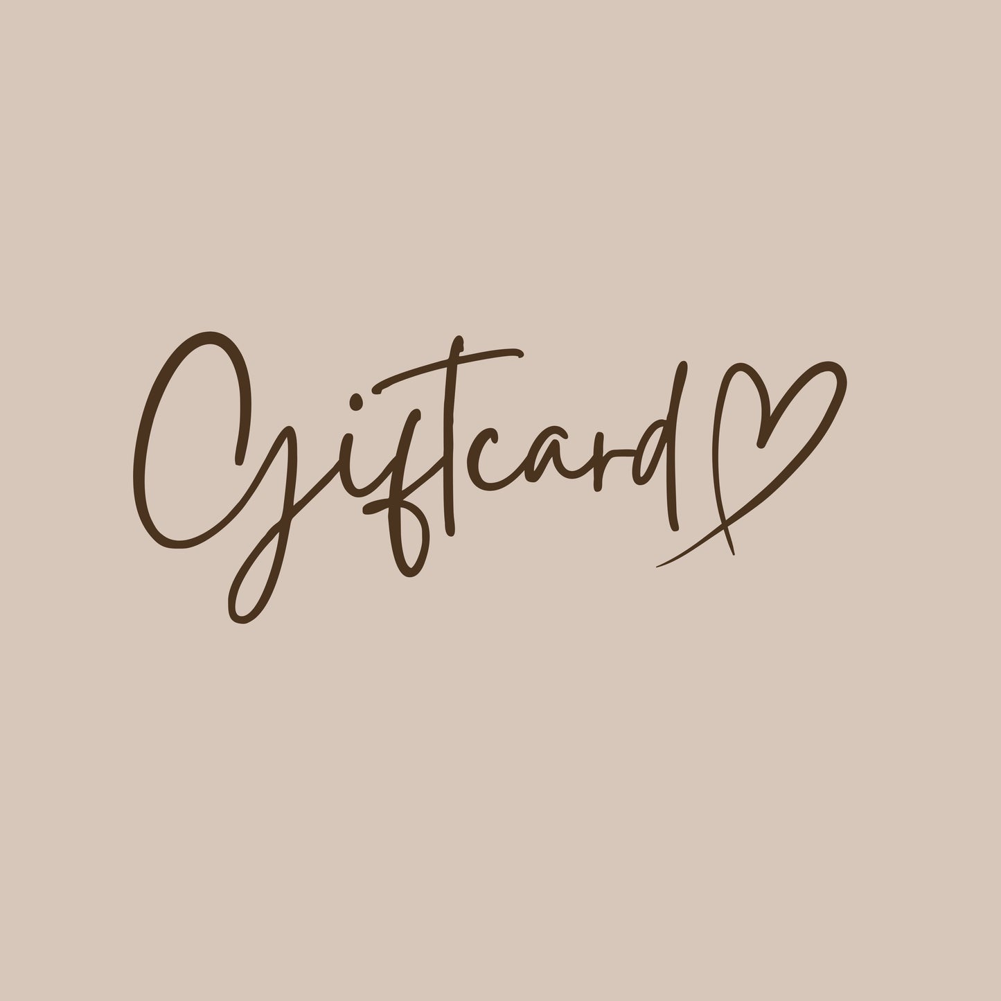 Giftcard - Interior pieces