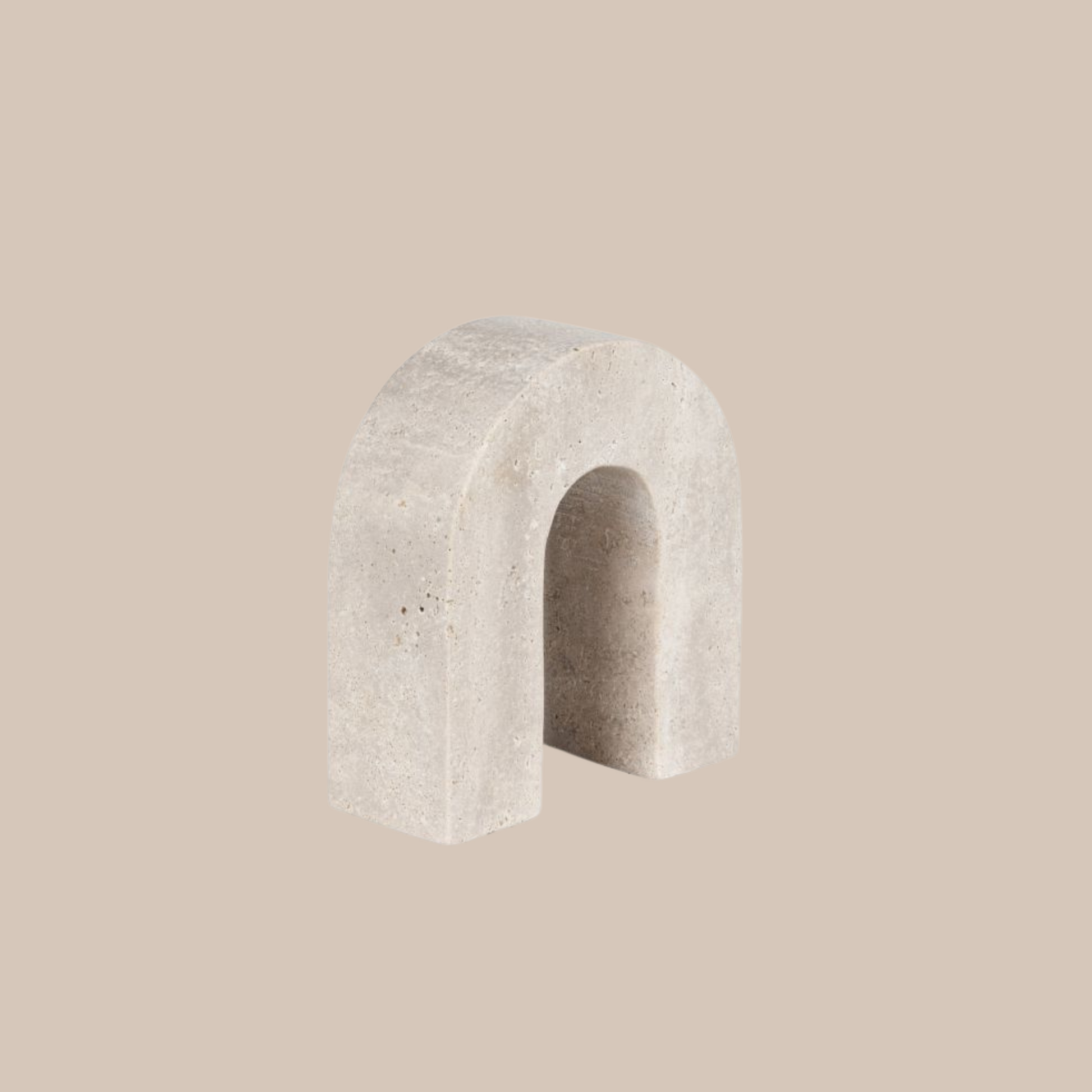 Kura boog travertin S - Interior pieces