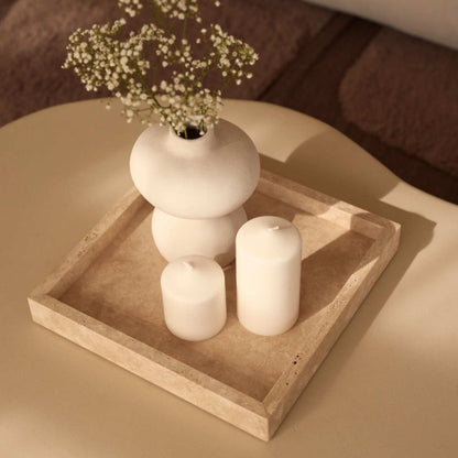 Marmer dienblad tray 30x30 - Interior pieces