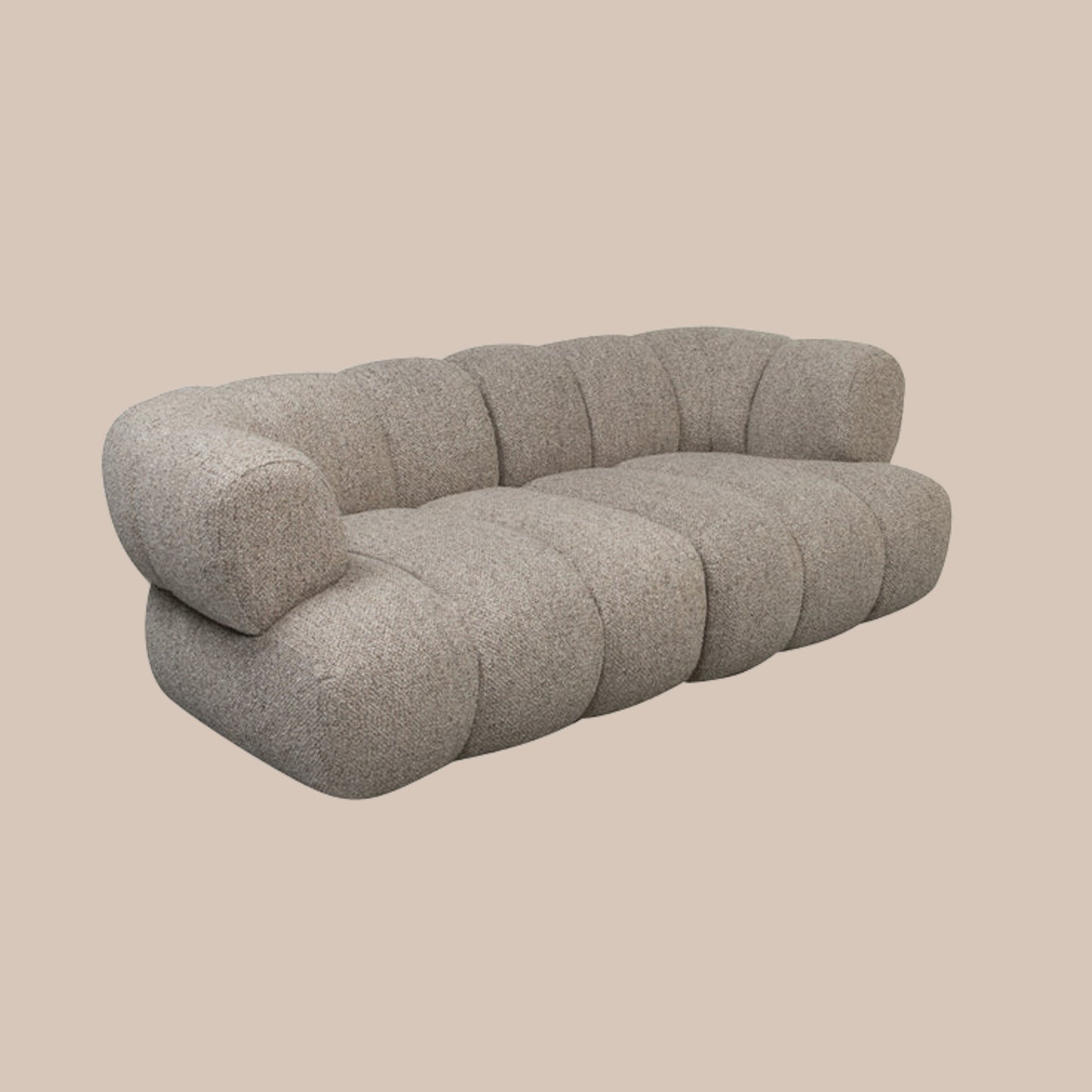 Dune Couch Sand Bouclé 2,5 zits - Interior pieces
