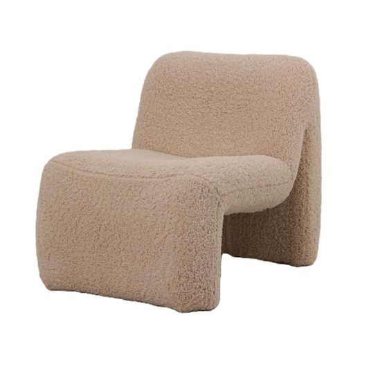 PTMD Oslo fauteuil teddy beige - Interior pieces