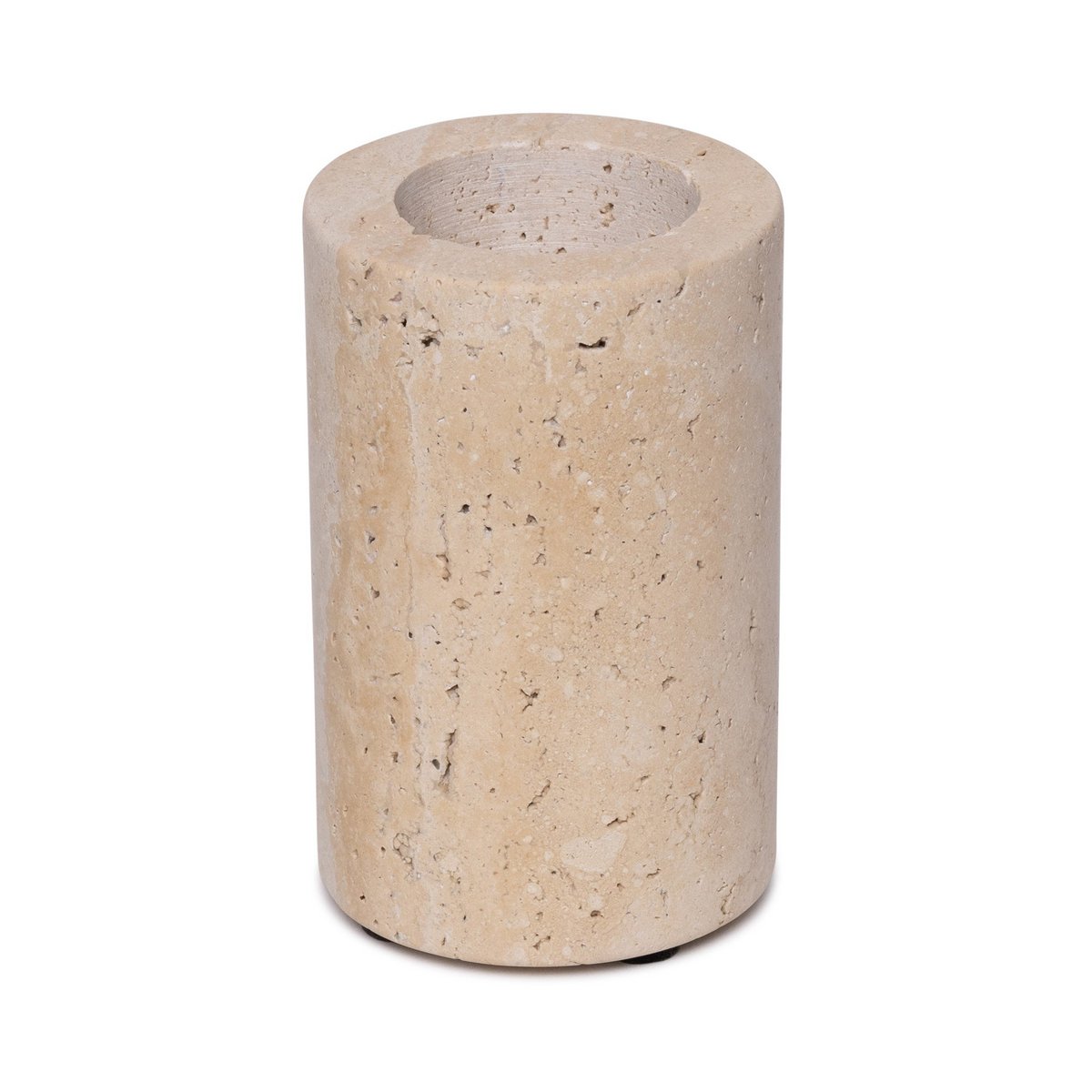 Travertine waxinelichthouder L - Interior pieces