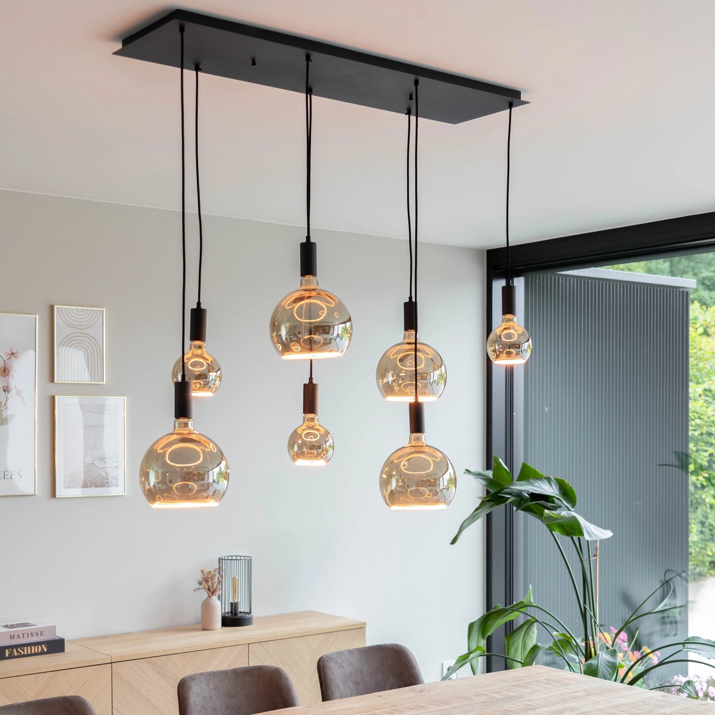 Hanglamp Hanoi - incl. Floating Globes Atmooz