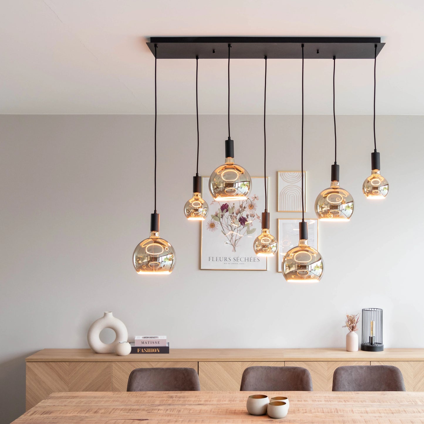 Hanglamp Hanoi - incl. Floating Globes Atmooz